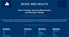 Desktop Screenshot of musicandhealth.co.uk